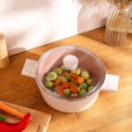 Emsan Swiss Crystal Derin Tencere Pembe 20 cm - Görsel 2