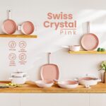 Emsan Swiss Crystal Sosluk Tenceresi Pembe 16 cm - Görsel 5