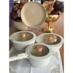 MD Mimoza Dekor Arlo 7 Parça Döküm Tencere Seti