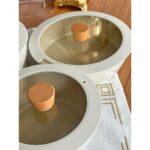 MD Mimoza Dekor Arlo 7 Parça Döküm Tencere Seti - Görsel 5