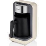 Kiwi KCM-7570 Otomatik Türk Kahve Makinesi - 4 Fincan Kapasitesi, Közde Pişirme Teknolojisi ve Şık Siyah Tasarım - Görsel 2