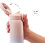 Karaca Skyfall Çelik Sızdırmaz Termos 500 ml Pembe - Görsel 3
