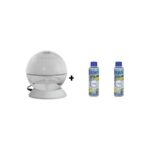 Discover Sihirli Küre Geniş Alan Kokulandırma Makinesi Işıklı Beyaz + 2 Adet Energy Solüsyonu