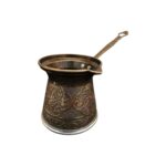 Saray Ottoman Indüksiyon Cezve Antik Sarı