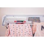 Dryertime Duvara Monte Katlanabilir Çamaşır Kurutma Askısı, Akordiyon Çamaşırlık - Görsel 5