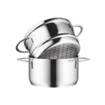 WMF Buharlı İndüksiyon Tabanlı Çelik Derin Tencere 16 cm - Görsel 2