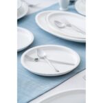 Acar Clemente 12 Kişilik 57 Parça Silver Porselen Yemek Takımı - Görsel 4