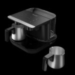 Arçelik TKM 9961 S Siyah Çelik İkili Türk Kahve Makinesi