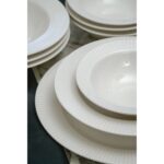 Heda Porselen Elif 18 Parça 6 Kişilik Porselen Yemek Takımı - Görsel 4