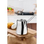 Depa Paslanmaz Çelik 750 ml Büyük Boy Cezve ( 9 Fincan Ölçüsünde ) - Görsel 2