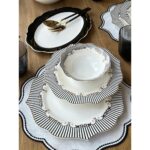 Rossev Yemek Takımı Pıano 50 Parça 6 Kişilik - Görsel 2