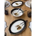 Rossev Yemek Takımı Pıano 50 Parça 6 Kişilik - Görsel 4