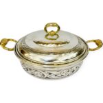 Efemir Kalaylı Işlemeli Bakır Karnıyarık Tencere No:1 - Görsel 2