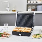 Cookplus x Karaca Inox 2000W Izgara ve Tost Makinesi 4 Dilim - Görsel 3