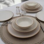 Arna Porselen Anka 48 Parça 12 Kişilik Yemek Takımı - Cappuccino - Görsel 2