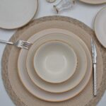 Arna Porselen Anka 48 Parça 12 Kişilik Yemek Takımı - Cappuccino - Görsel 3