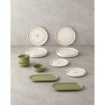 English Home Fiesta Seramik Kahvaltı Takımı 14 Parça 6 Kişilik Yeşil