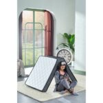 Bera Yatak Deluxe Gri 70x180 Katlanır Yatak, Yer Yatağı, Misafir Yatağı, Kamp Yatağı (Ölçü Seçenekli)