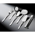 Nehir Sultan Servis Takımı - Kepçe Kevgir Kaşık Seti 6 Parça