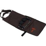 Ent Çanta Çiğdem Model Su Geçirmez, Ağır Yüklerde Yardımcı, 2 Tekerli ve Katlanabilir Alışveriş ve Seyahat Çantası 600 Denye-Kahve - Görsel 5