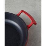 English Home Prime Red Love Alüminyum Döküm Sahan 20 cm Kırmızı - Görsel 2