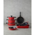 English Home Prime Red Love Alüminyum Döküm Sahan 20 cm Kırmızı - Görsel 5