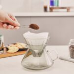 Karaca Winx Borosilikat Cam Dripper/Filtre Kahve Demleme Ekipmanı Gri 650 ML - Görsel 3