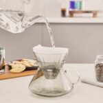 Karaca Winx Borosilikat Cam Dripper/Filtre Kahve Demleme Ekipmanı Gri 650 ML - Görsel 4