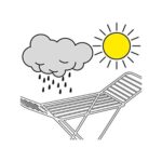 Doğa Elite Plastik Çamaşır Kurutma Askılığı - Görsel 2