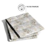 Elart Elart fitted Nevresim Takımı Çift Kişilik  Doğal Pamuk Ranfors 4 Parça - Görsel 4