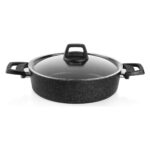 Schafer Black Stone Tencere Seti 7 Parça-Siyah - Görsel 5