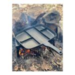 Evimol Granit Döküm Tava 5 Gözlü Tava Kamp Tavası - Görsel 2