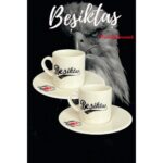 Bayev 2'li Takım Beşiktaş Taraftar Lisanslı Özel Kutusunda Kahve Fincan Seti Bjk Babalara Hediye - Görsel 2