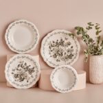 Bella Maison Isabella Stoneware 48 Parça 12 Kişilik Yemek Takımı Yeşil