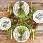 Bella Maison Isabella Stoneware 48 Parça 12 Kişilik Yemek Takımı Yeşil - Görsel 2