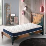 Heyner Navy Blue 60 x 120 cm Ultra Lüx Cotton Yaylı Yatak Bebek Yatağı