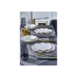 Güral Porselen 24 Parça 6 Kişilik Krem Bone Porselen Yemek Takımı – Pürüzsüz Yüzey, Şık ve Dayanıklı - Görsel 2