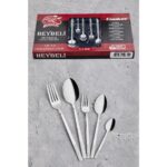 Cooker Paslanmaz Çelik Heybeli 30 Parça Çatal Kaşık Çeyiz Seti - Görsel 2