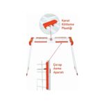 Devecioğlu Harbinger MM900 Besta Çamaşır Kurutma Askısı *ekstra Uzun, *ekstra Geniş - Görsel 4