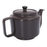 FERRAGNI Home Porcellana Firenze  Porselen Demlik Çay Makineleri Çaydanlık Semaver Için Uyumlu 1200 cc Füme Renk - Görsel 3