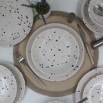 Arna Porselen Point 8 Parça 2 Kişilik Yemek Takımı Kobalt - Görsel 2