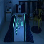 Taç Fenerbahçe 1907 Glow Tek Kişilik 120X200 Lastikli Çarşaflı Nevresim Takımı - Görsel 2