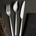 Aryıldız Blanca Sade 24 Parça 6 Kişilik Çatal Kaşık Bıçak Takımı