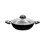 Aryıldız Paris Basık Tencere Siyah 26 cm
