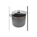 Mehtap Granit Derin Tencere 36 cm Gri