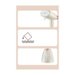 Torima KY-003 Siyah Buharlı Kırışık Giderici 1500W Taşınabilir Seyahat Boy Dikey Ütü - Görsel 5