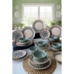 Keramika Keraart 24 Parça 6 Kişilik Yemek Takımı