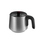 Homend Royaltea 1711h Çay Makinesi 1 l Demlik 1,9 l Su Isıtıcı Kapasiteli Çelik İnox Siyah Tasarım - Görsel 5