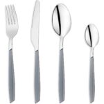 Schafer Mona 24 Parça Çatal Kaşık Bıçak Takımı-Gri - Görsel 2