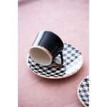 Acar Premium 6 Kişilik Porselen Kahve Fincanı Takımı – 90 ml - Görsel 4